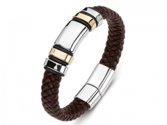 HY Wholesale Leather Bracelets Jewelry Popular Leather Bracelets-HY0134B246