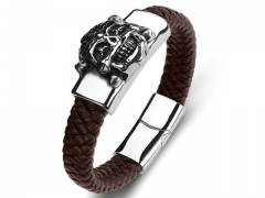 HY Wholesale Leather Bracelets Jewelry Popular Leather Bracelets-HY0134B814