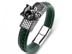 HY Wholesale Leather Bracelets Jewelry Popular Leather Bracelets-HY0134B1043