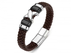 HY Wholesale Leather Bracelets Jewelry Popular Leather Bracelets-HY0134B300