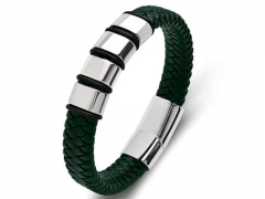 HY Wholesale Leather Bracelets Jewelry Popular Leather Bracelets-HY0134B429