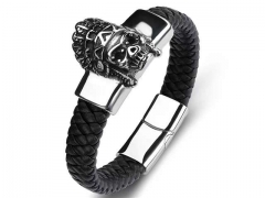 HY Wholesale Leather Bracelets Jewelry Popular Leather Bracelets-HY0134B442