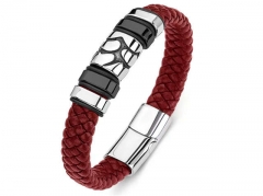 HY Wholesale Leather Bracelets Jewelry Popular Leather Bracelets-HY0134B290