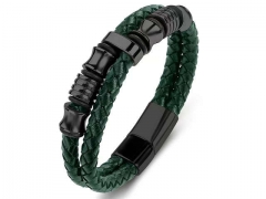 HY Wholesale Leather Bracelets Jewelry Popular Leather Bracelets-HY0134B218