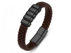 HY Wholesale Leather Bracelets Jewelry Popular Leather Bracelets-HY0134B449