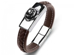 HY Wholesale Leather Bracelets Jewelry Popular Leather Bracelets-HY0134B967