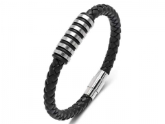 HY Wholesale Leather Bracelets Jewelry Popular Leather Bracelets-HY0134B1118