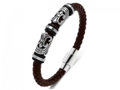 HY Wholesale Leather Bracelets Jewelry Popular Leather Bracelets-HY0134B477