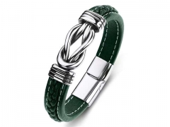 HY Wholesale Leather Bracelets Jewelry Popular Leather Bracelets-HY0134B015