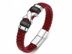 HY Wholesale Leather Bracelets Jewelry Popular Leather Bracelets-HY0134B302
