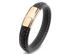 HY Wholesale Leather Bracelets Jewelry Popular Leather Bracelets-HY0134B067