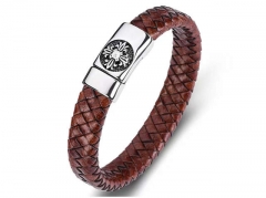 HY Wholesale Leather Bracelets Jewelry Popular Leather Bracelets-HY0134B792
