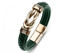 HY Wholesale Leather Bracelets Jewelry Popular Leather Bracelets-HY0134B331