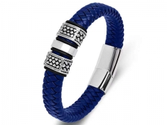 HY Wholesale Leather Bracelets Jewelry Popular Leather Bracelets-HY0134B1151