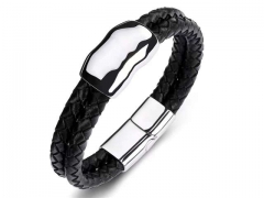 HY Wholesale Leather Bracelets Jewelry Popular Leather Bracelets-HY0134B618