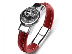 HY Wholesale Leather Bracelets Jewelry Popular Leather Bracelets-HY0134B1079