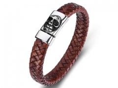 HY Wholesale Leather Bracelets Jewelry Popular Leather Bracelets-HY0134B626
