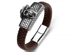 HY Wholesale Leather Bracelets Jewelry Popular Leather Bracelets-HY0134B116