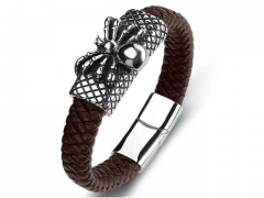 HY Wholesale Leather Bracelets Jewelry Popular Leather Bracelets-HY0134B705