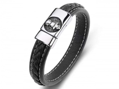 HY Wholesale Leather Bracelets Jewelry Popular Leather Bracelets-HY0134B996