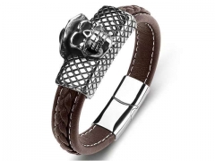 HY Wholesale Leather Bracelets Jewelry Popular Leather Bracelets-HY0134B117