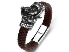 HY Wholesale Leather Bracelets Jewelry Popular Leather Bracelets-HY0134B1049