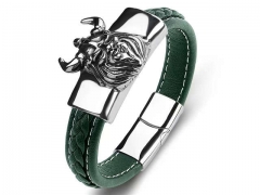 HY Wholesale Leather Bracelets Jewelry Popular Leather Bracelets-HY0134B901