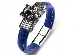 HY Wholesale Leather Bracelets Jewelry Popular Leather Bracelets-HY0134B1042