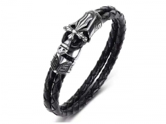 HY Wholesale Leather Bracelets Jewelry Popular Leather Bracelets-HY0134B808