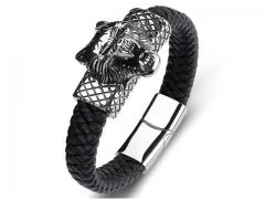HY Wholesale Leather Bracelets Jewelry Popular Leather Bracelets-HY0134B988