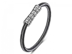 HY Wholesale Leather Bracelets Jewelry Popular Leather Bracelets-HY0134B613