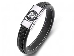 HY Wholesale Leather Bracelets Jewelry Popular Leather Bracelets-HY0134B1124
