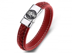 HY Wholesale Leather Bracelets Jewelry Popular Leather Bracelets-HY0134B1058