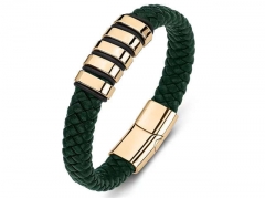HY Wholesale Leather Bracelets Jewelry Popular Leather Bracelets-HY0134B035