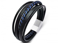 HY Wholesale Leather Bracelets Jewelry Popular Leather Bracelets-HY0134B077