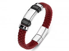 HY Wholesale Leather Bracelets Jewelry Popular Leather Bracelets-HY0134B249