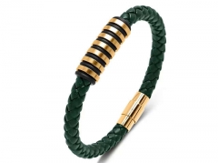 HY Wholesale Leather Bracelets Jewelry Popular Leather Bracelets-HY0134B743