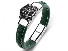 HY Wholesale Leather Bracelets Jewelry Popular Leather Bracelets-HY0134B813
