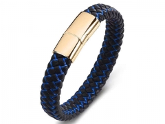 HY Wholesale Leather Bracelets Jewelry Popular Leather Bracelets-HY0134B049