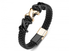 HY Wholesale Leather Bracelets Jewelry Popular Leather Bracelets-HY0134B120