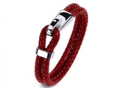 HY Wholesale Leather Bracelets Jewelry Popular Leather Bracelets-HY0134B672