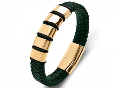 HY Wholesale Leather Bracelets Jewelry Popular Leather Bracelets-HY0134B141