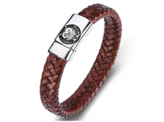 HY Wholesale Leather Bracelets Jewelry Popular Leather Bracelets-HY0134B1130