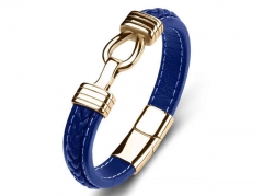 HY Wholesale Leather Bracelets Jewelry Popular Leather Bracelets-HY0134B601