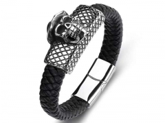 HY Wholesale Leather Bracelets Jewelry Popular Leather Bracelets-HY0134B110