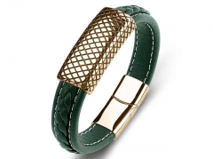 HY Wholesale Leather Bracelets Jewelry Popular Leather Bracelets-HY0134B236