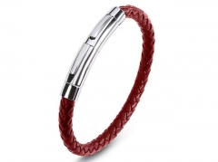HY Wholesale Leather Bracelets Jewelry Popular Leather Bracelets-HY0134B677