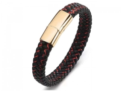 HY Wholesale Leather Bracelets Jewelry Popular Leather Bracelets-HY0134B050