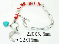 HY Wholesale Bracelets 316L Stainless Steel Jewelry Bracelets-HY21B0478HKF