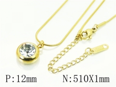 HY Wholesale Necklaces Stainless Steel 316L Jewelry Necklaces-HY59N0193MLZ